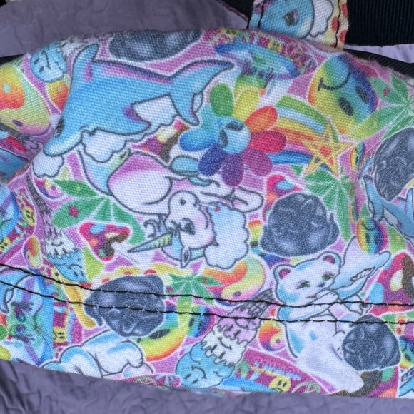 UNIF Badsport Lisa Dank Lisa Frank Back Pack - Picture 5 of 5